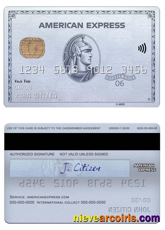 USA Chase bank amex platinum card